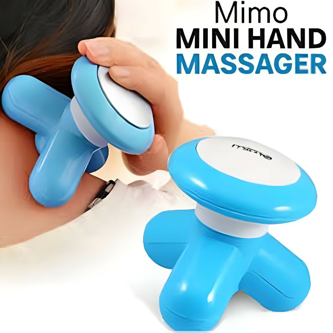 Mini Mimo Massager with Box - Cell Operated and Direct USB Power both options - Without Cell - Random Color