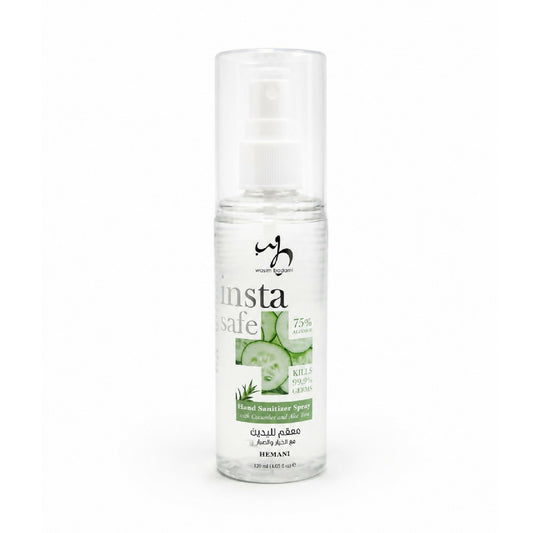Insta Safe Hand Sanitizer Spray Cucumber and Aloe Vera