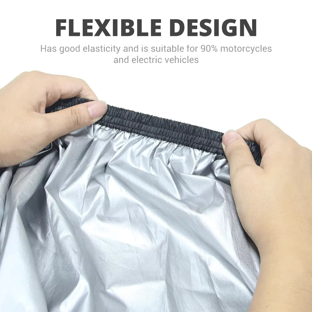 Bike Cover Full Size - CD70, Honda 125 & Yamaha YBR - Waterproof Motorcycle Cover, Top Parking Cover