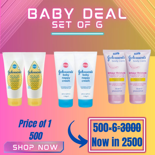 Baby deal in which baby moisturizer and nappy cream in 100 ml