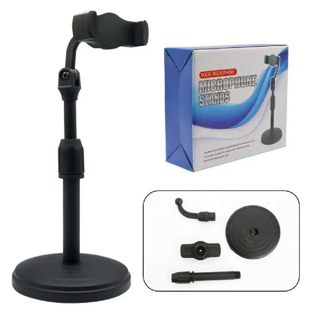 Multifunction Mobile Tripod Stand Mini Tripod Stand Mobile Holder Adjustable Height Angle Phone Holder
