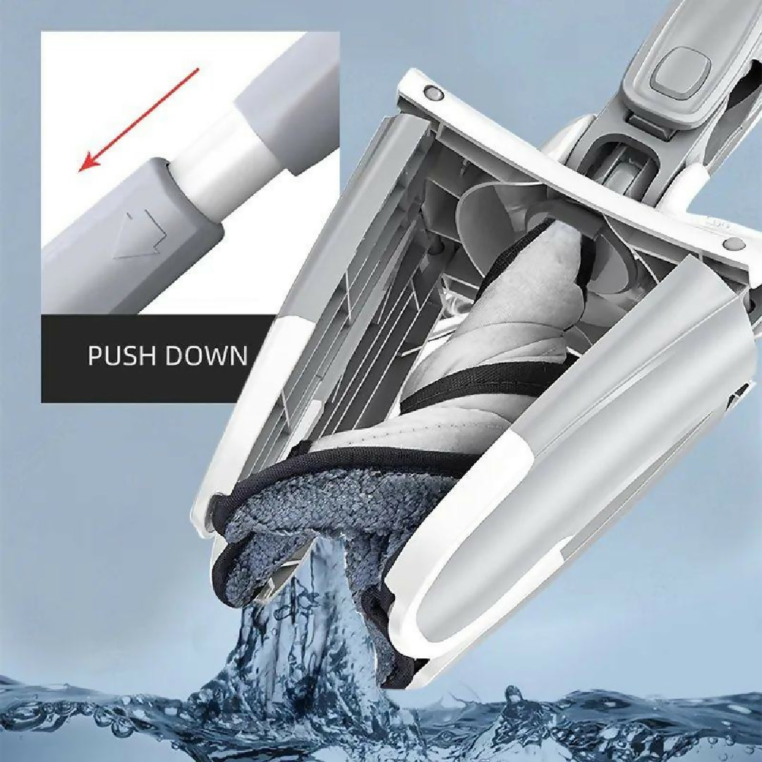 Twist Mop X Shape Microfiber Mop Floor Clean Mop Twist Mop With 360 Rotating Head Dust Mop