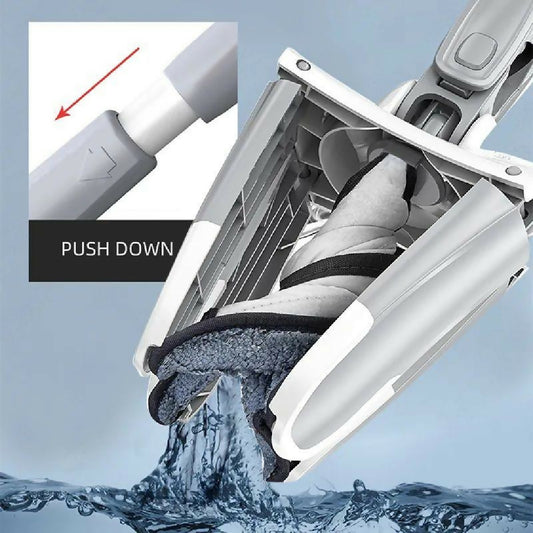 Twist Mop X Shape Microfiber Mop Floor Clean Mop Twist Mop With 360 Rotating Head Dust Mop