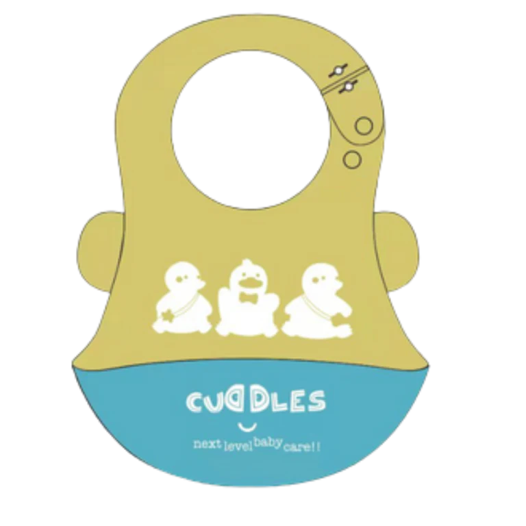 Cuddles Baby Easy Adjustable Silicone Bib