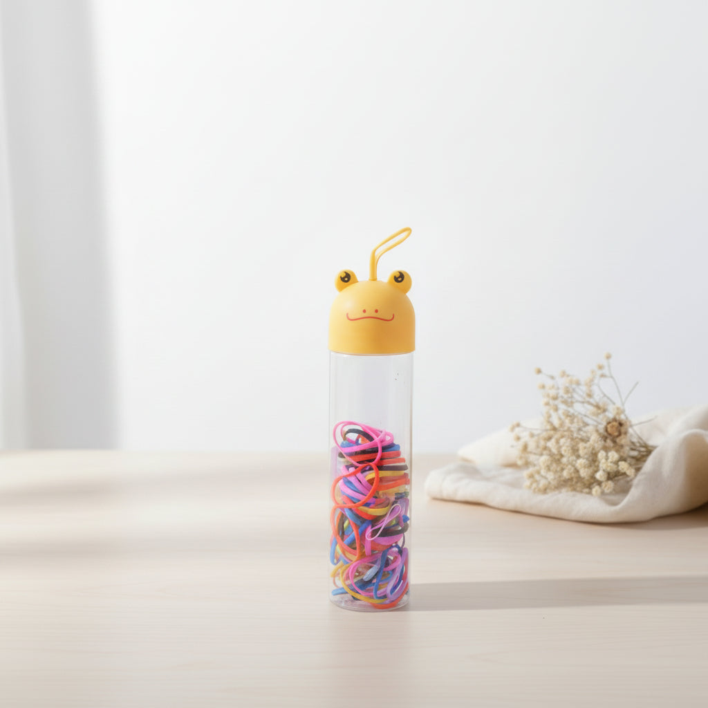 Hippo Shape Poni Bottle Multicolor