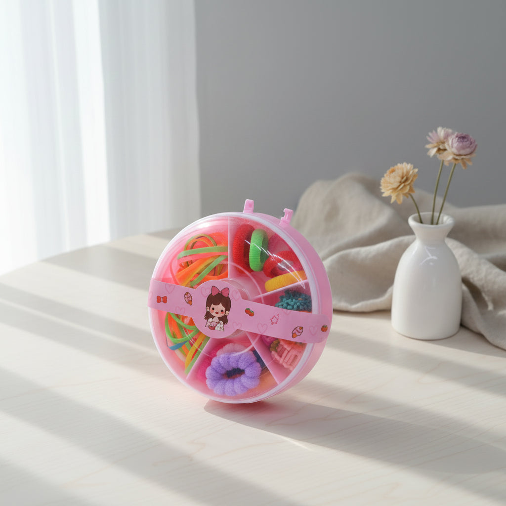Donut Box hair accessories pack of 5