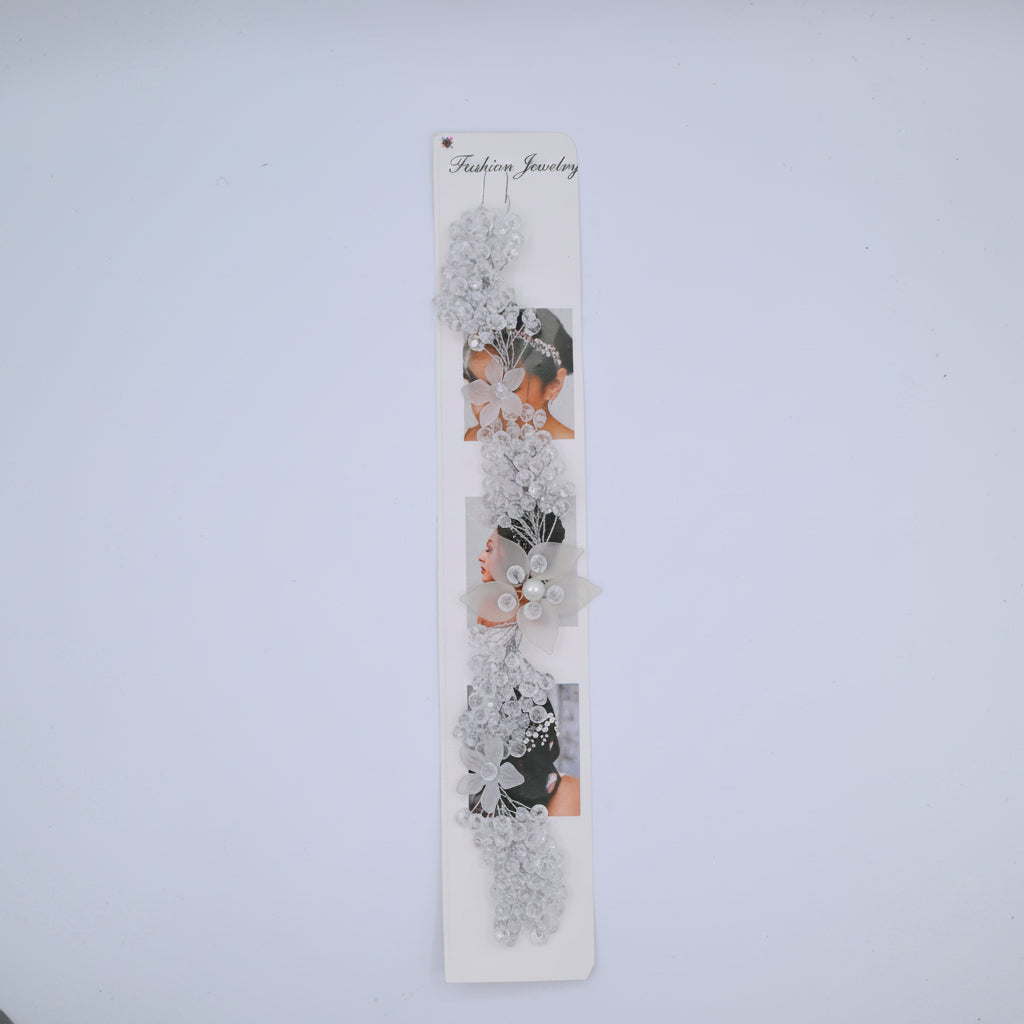 Red flora crystal Vine hair accessories