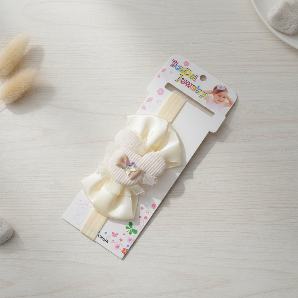 Head Band Silk Micky Shape