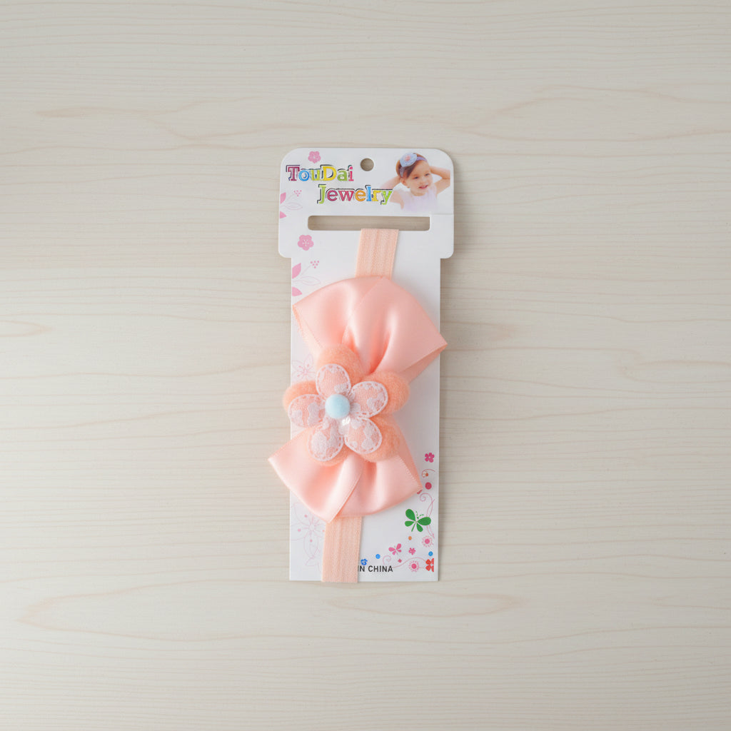 Head Band Silk Flower