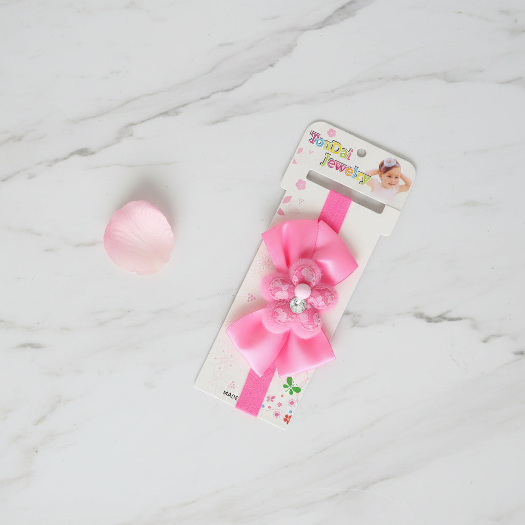 Head Band Silk Flower