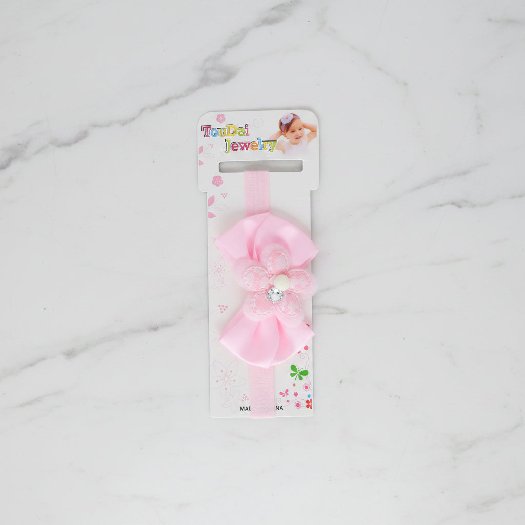 Head Band Silk Flower