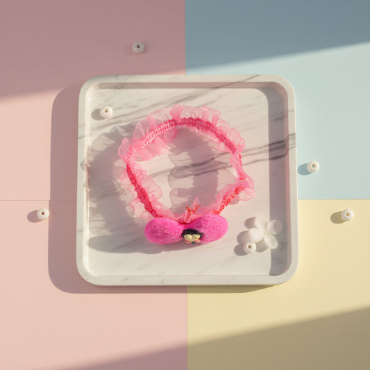 Baby Head Band Fur Bow