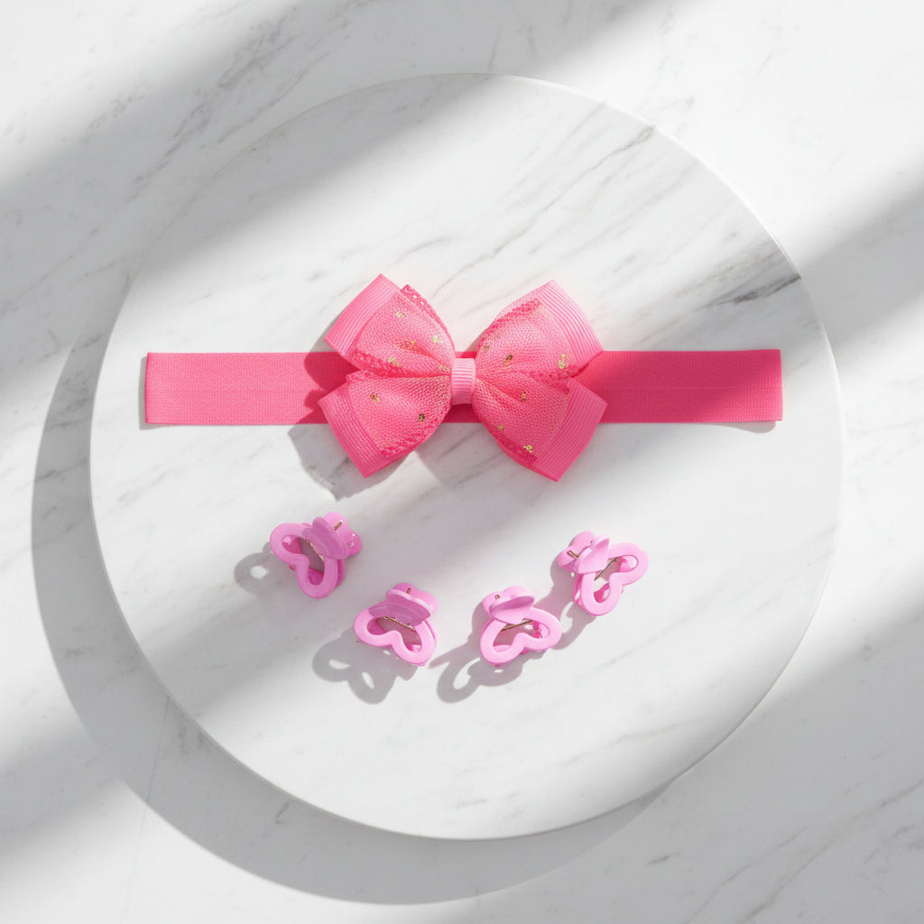 Head Band with Small Heart Catcher 2 in 1