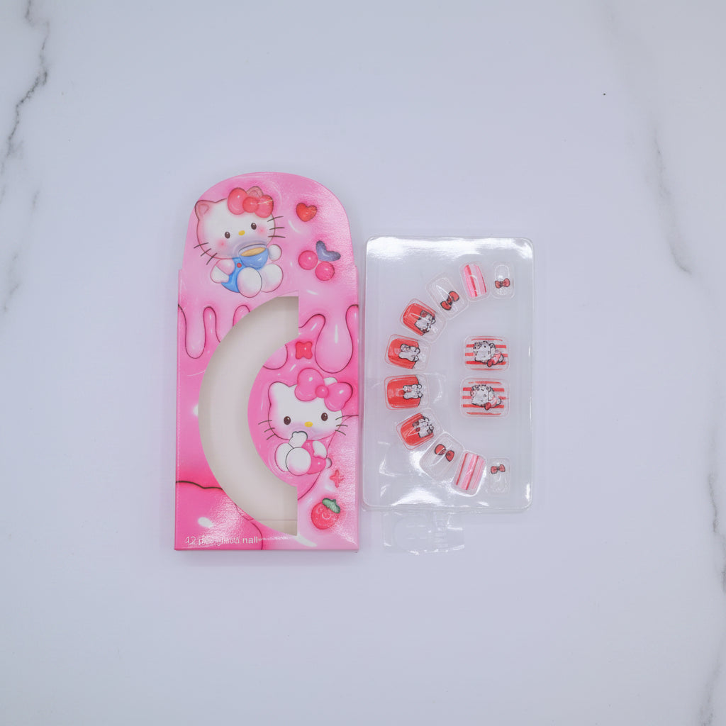 Kids Fancy Nails Hello Kitty