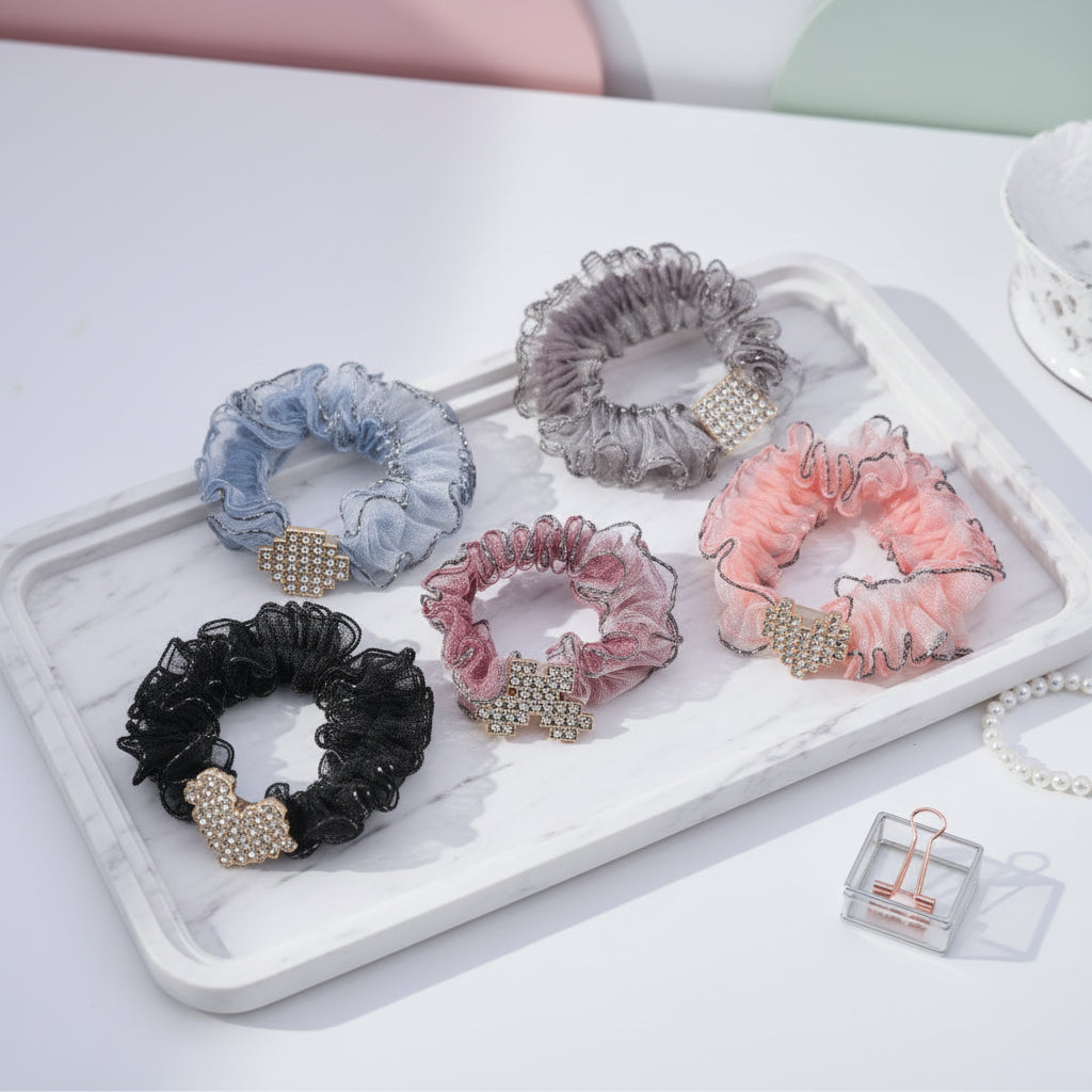 Hair Knot Multicolor Pack of 5