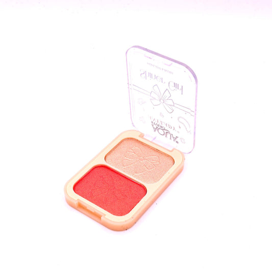 Any Lady Highlighter 2 in 1 855   Dual Shade Highlighter Palette for Radiant Glow and Shine