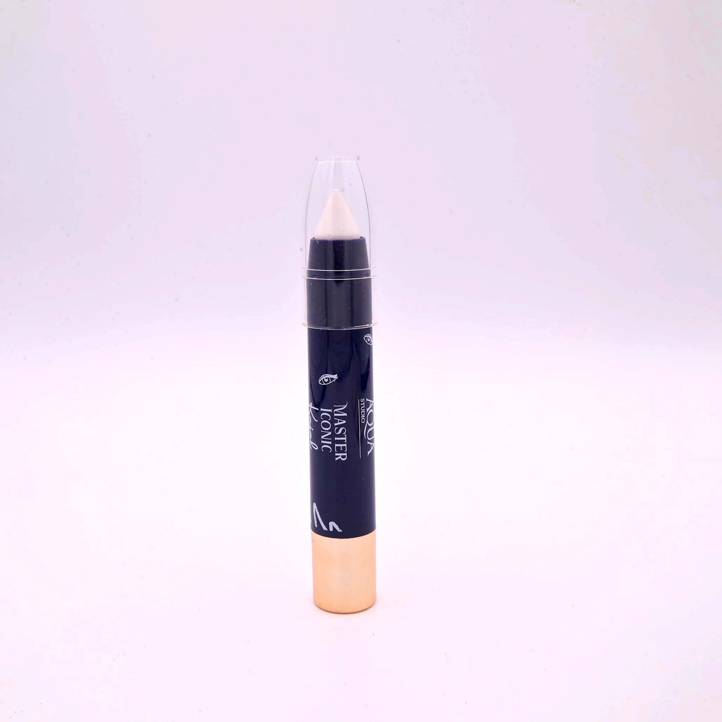 AQUA MATT LOOK KAJAL WHITE - Long Lasting Eye Pencil for Bright Bold Definition