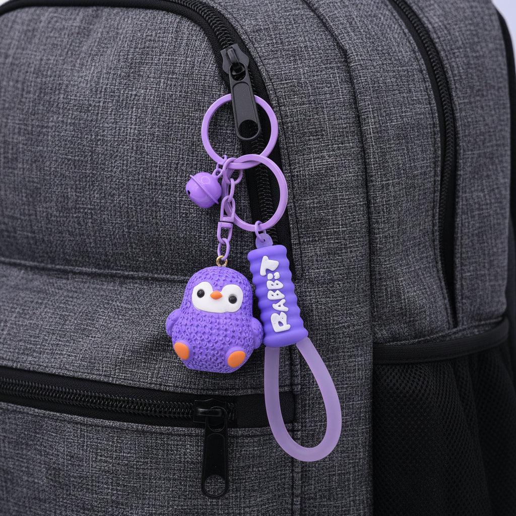 Baby Shark Keychain Purple