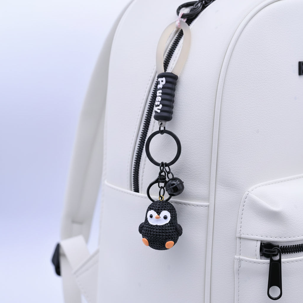 Baby Shark Keychain Black