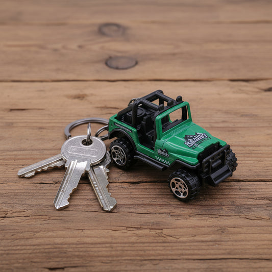 Jeep Keychain Green