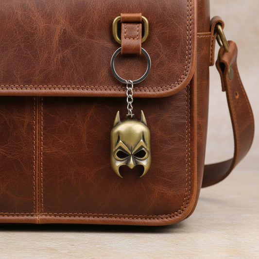 Super Heros face Keychain Bat Man Mask
