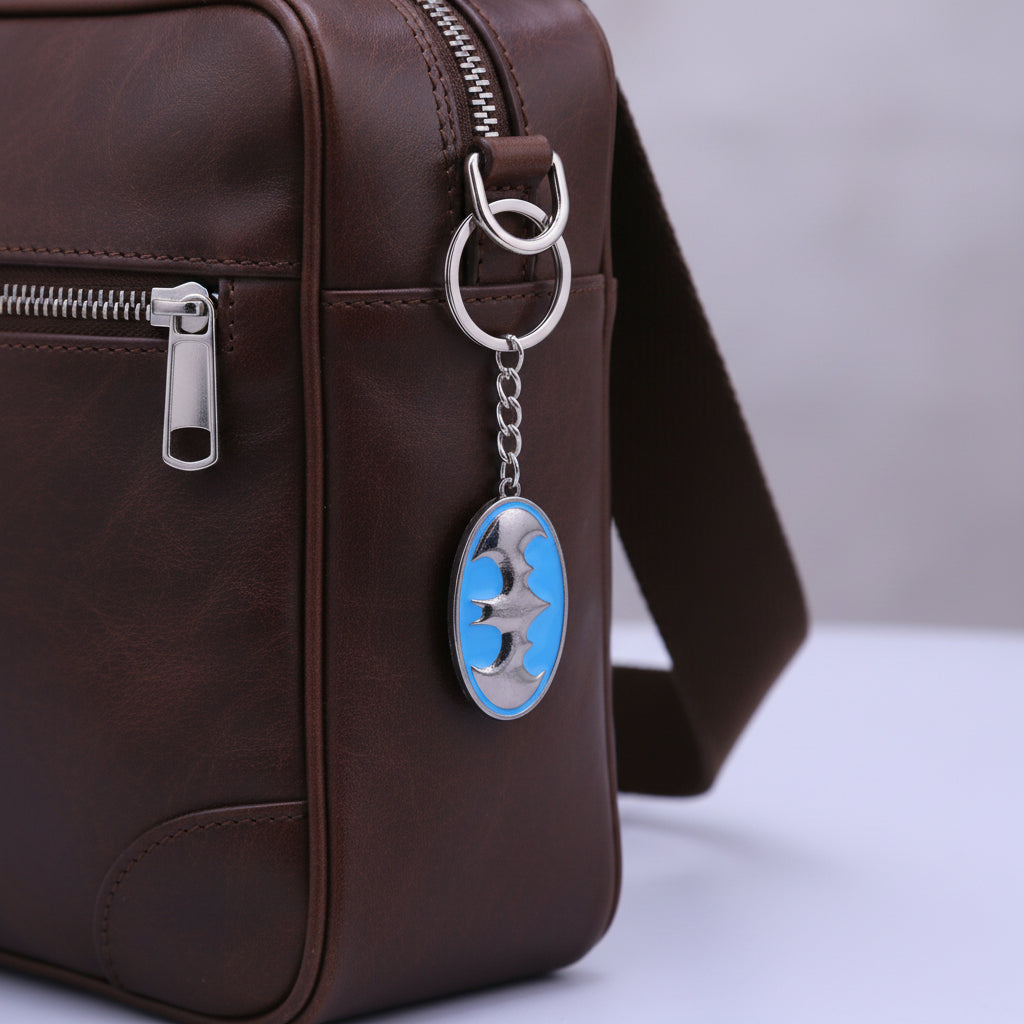 Batman Logo Metal Keychain