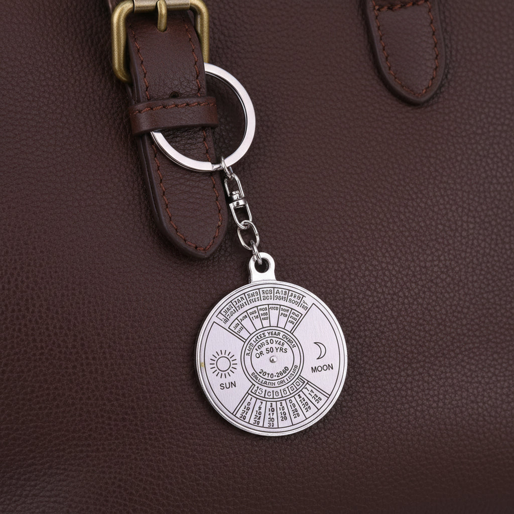 Sun Moon Keychain