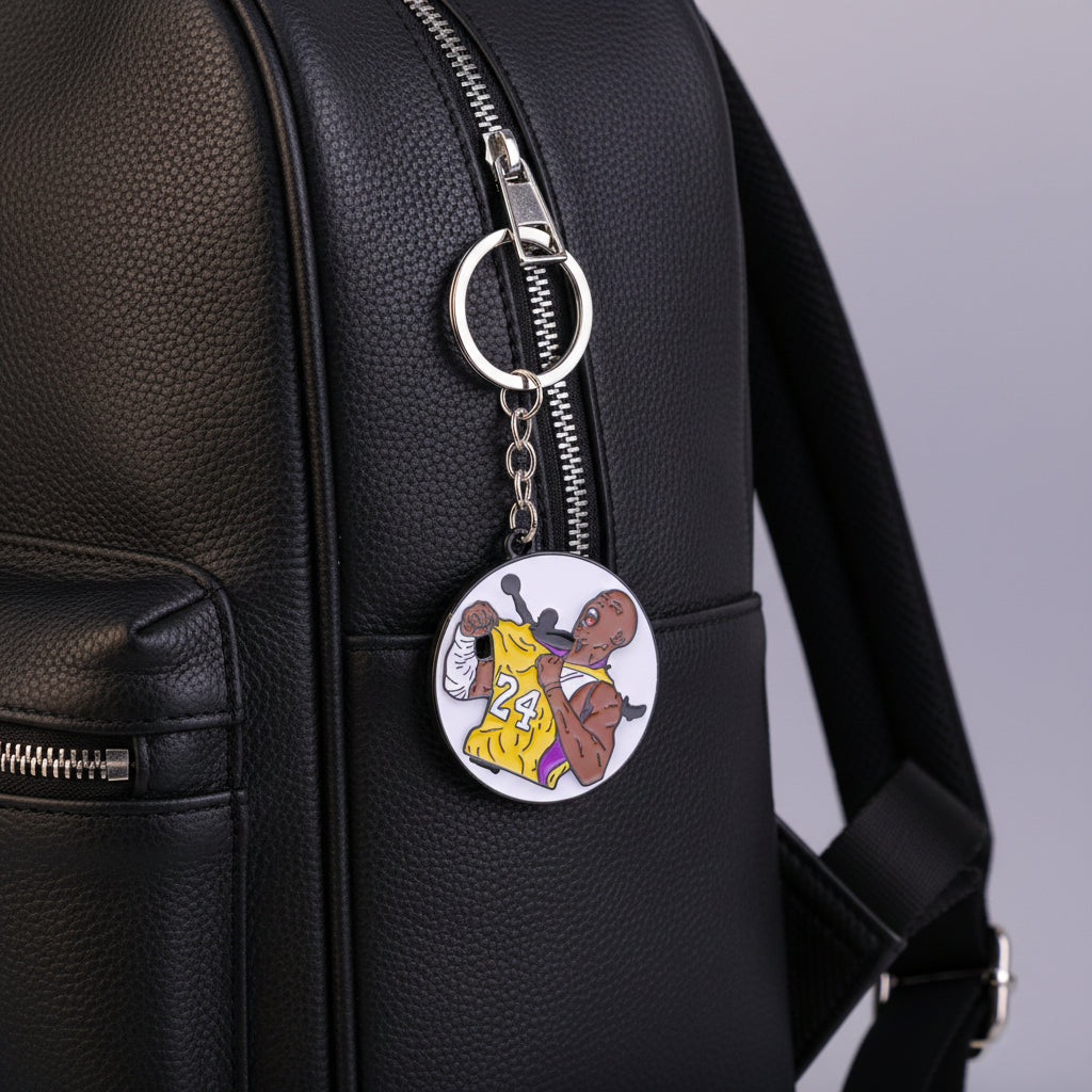 Mix round metal keychains Jordan