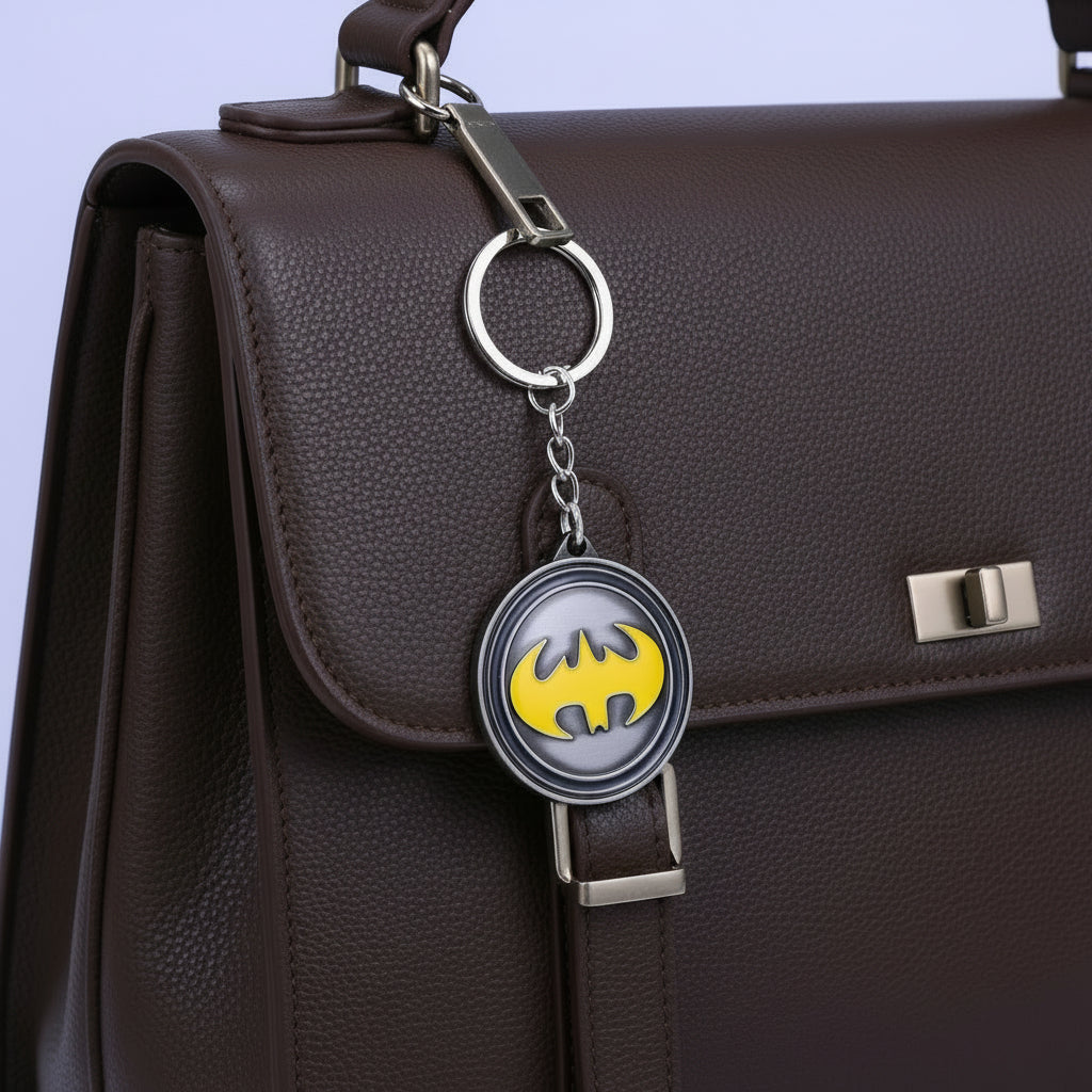 Mix round metal keychains Batman