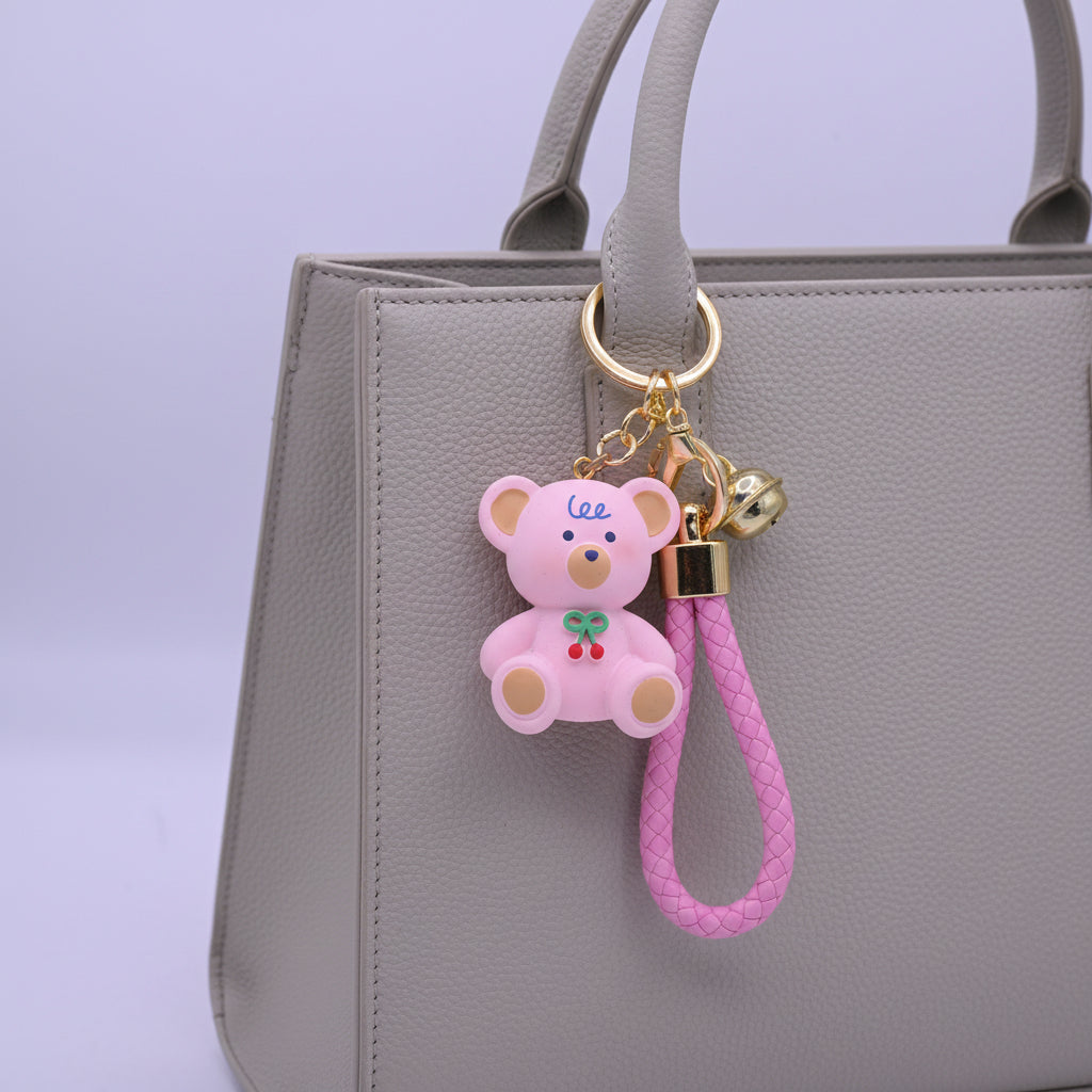 Lee Baby Bear Keychain Pink