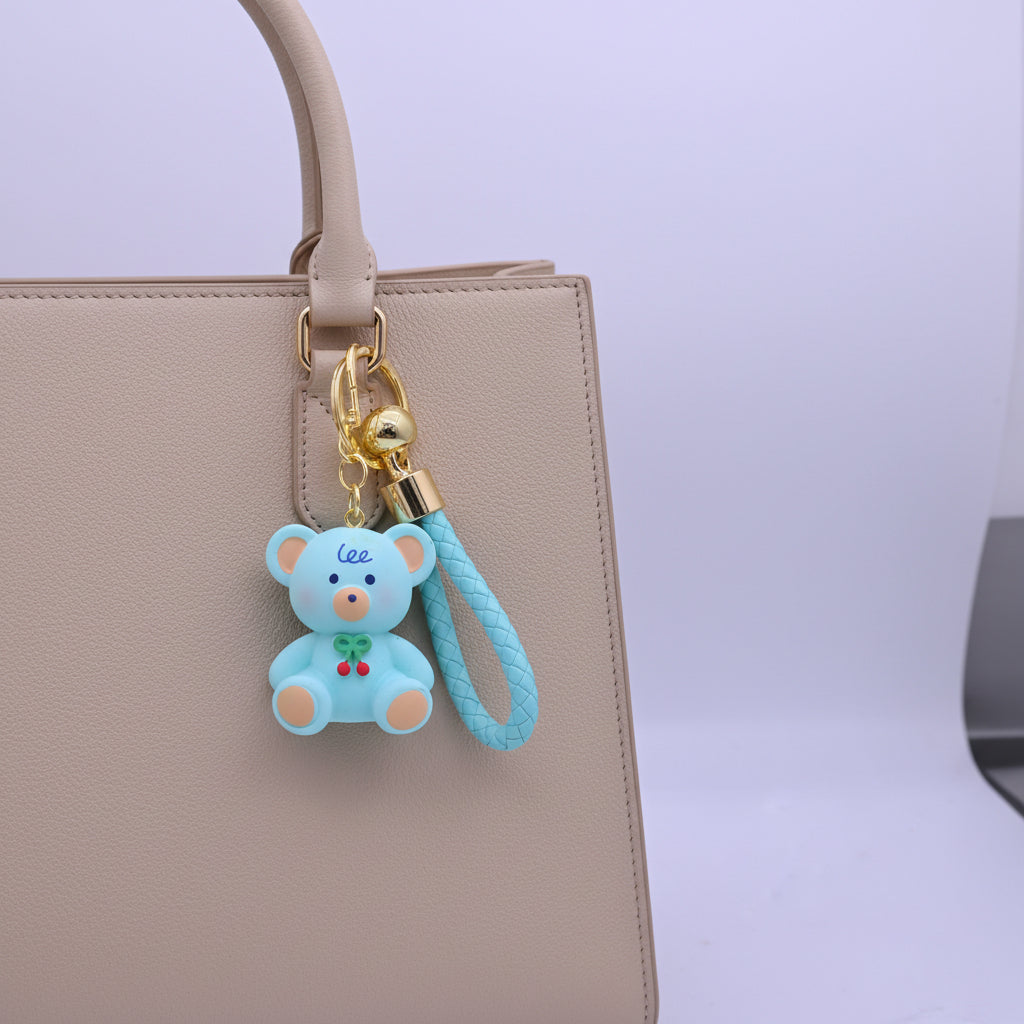 Lee Baby Bear Keychain Sky