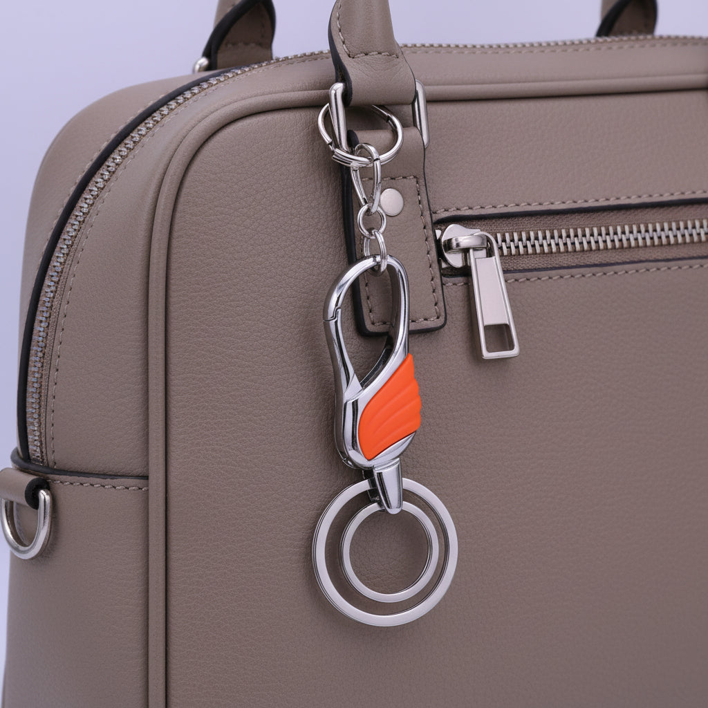 V9 Key Holder Keychain Orange