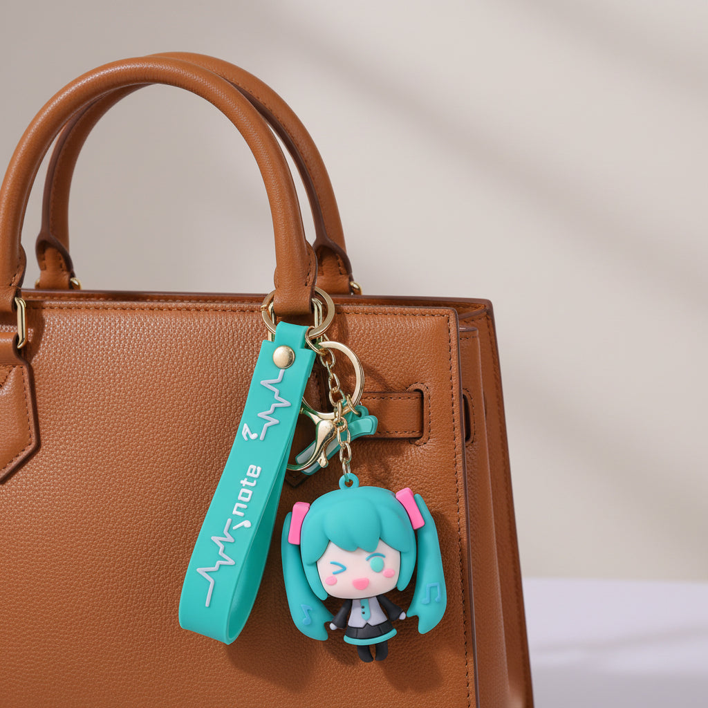 Disney Charactors Keychain Anime Girl