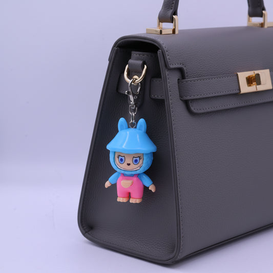 Labubu Keychain Blue