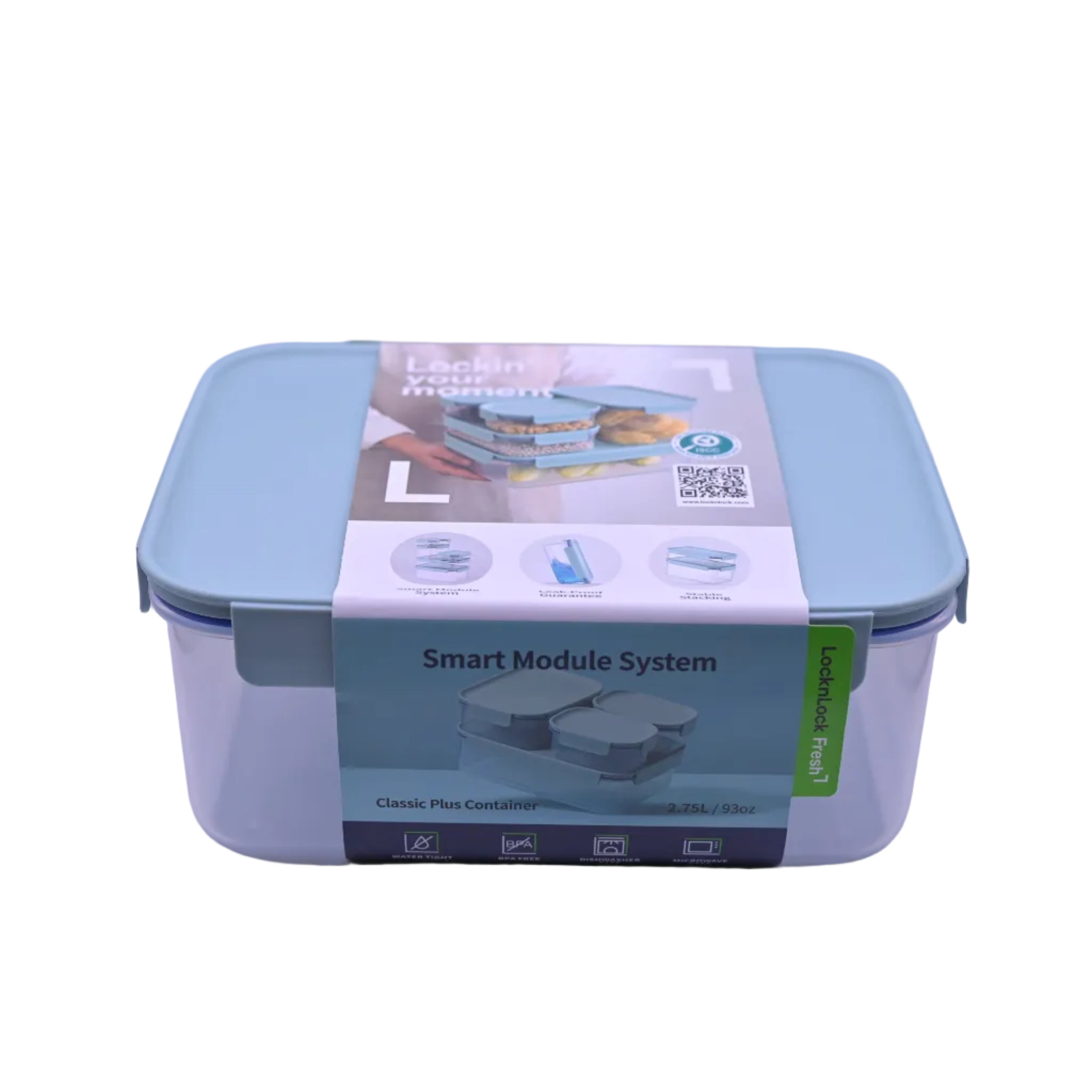 Classic Plus Rectangular Storage Container 2.75L MIT LHPL416MIT