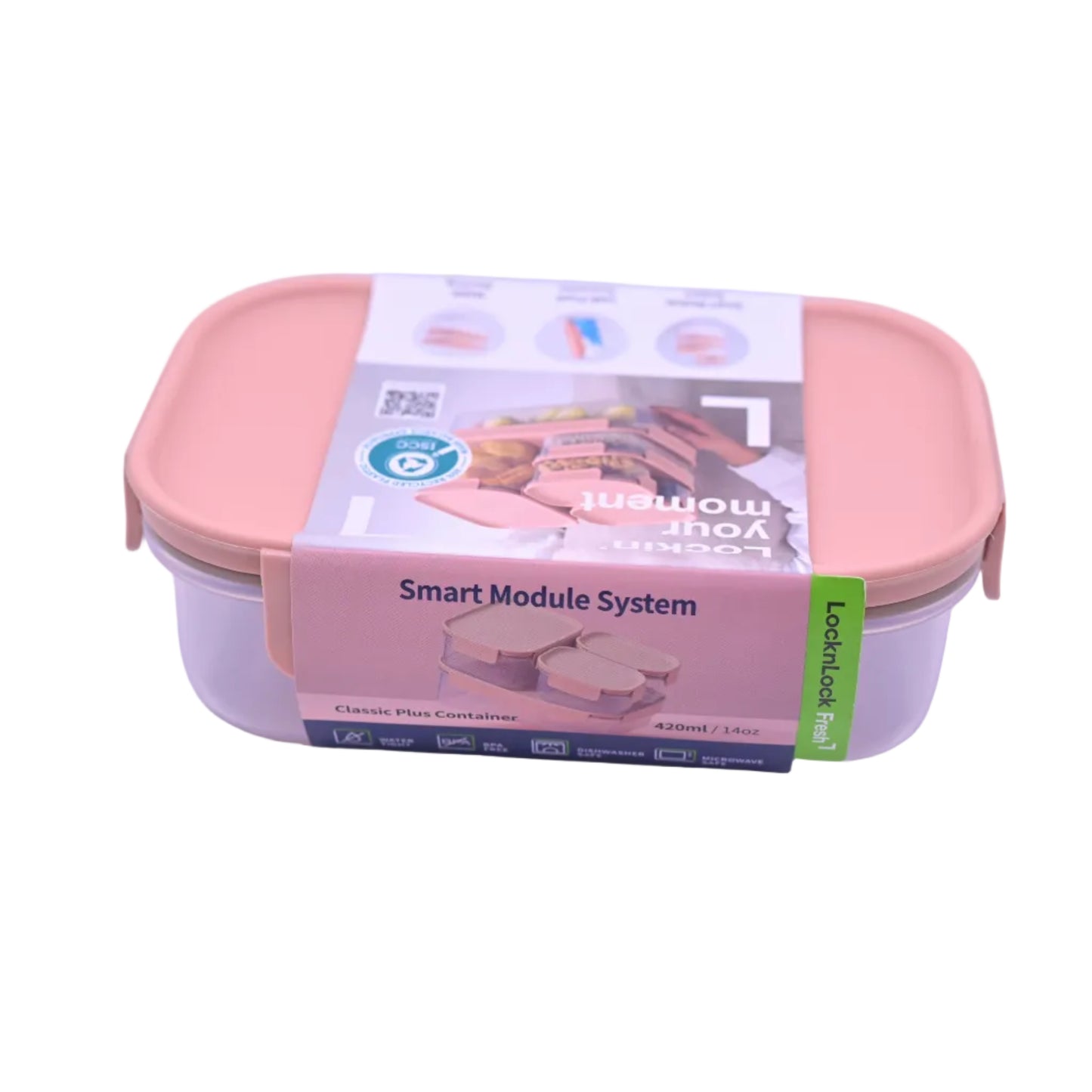 Classic Plus Rectangular Storage Container 420ML PIK LHPL413PIK