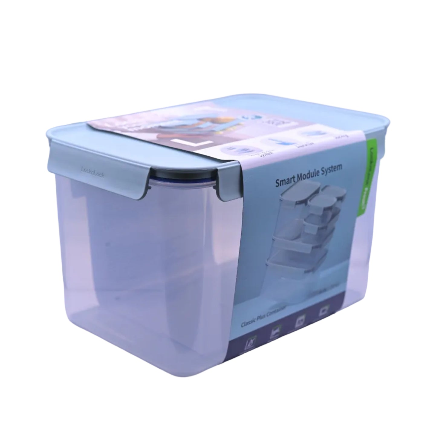 Classic Plus Rectangular Storage Container 6.0L MIT/PIK LHPL408MIT