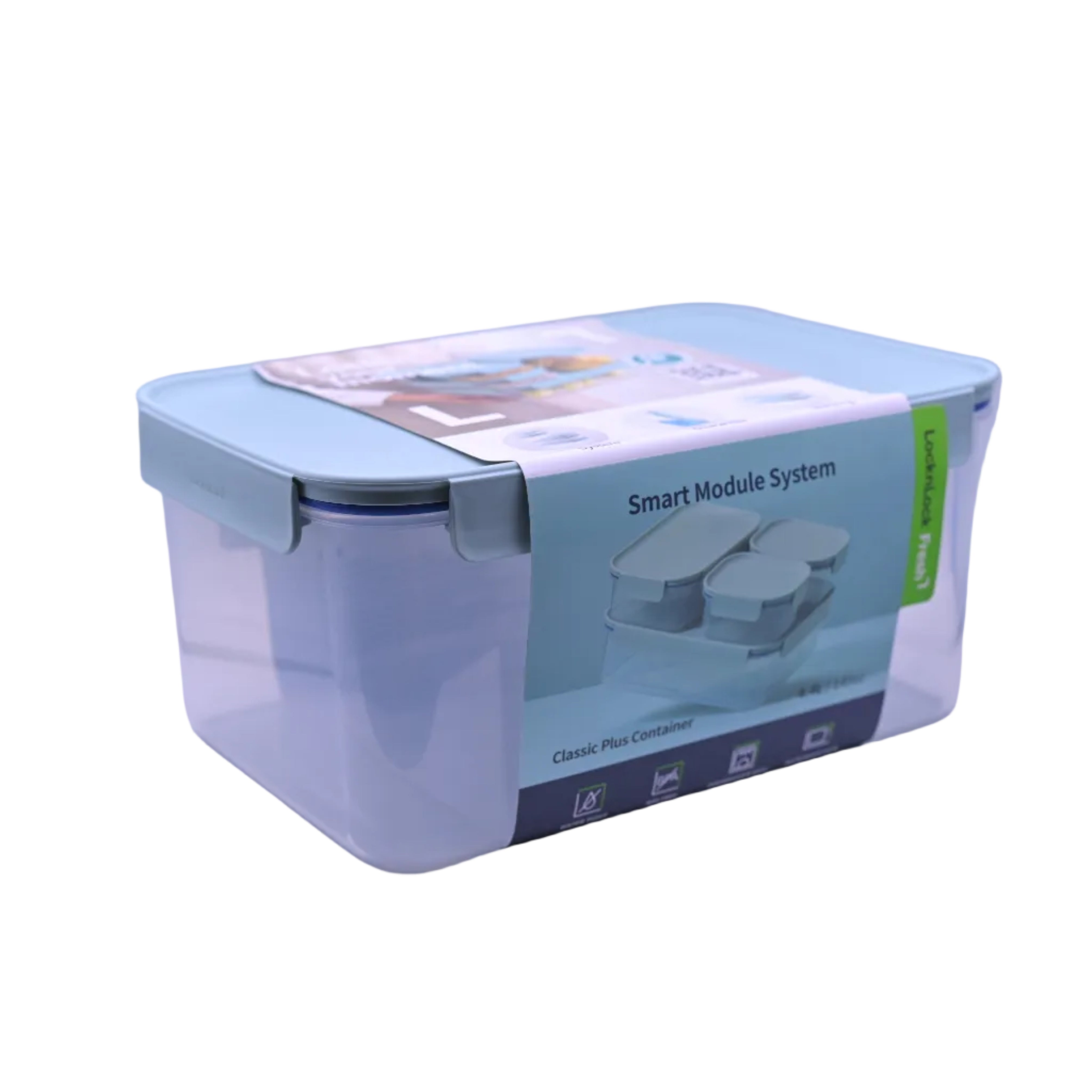 Classic Plus Rectangular Storage Container 4.4L MIT/PIK LHPL407MIT