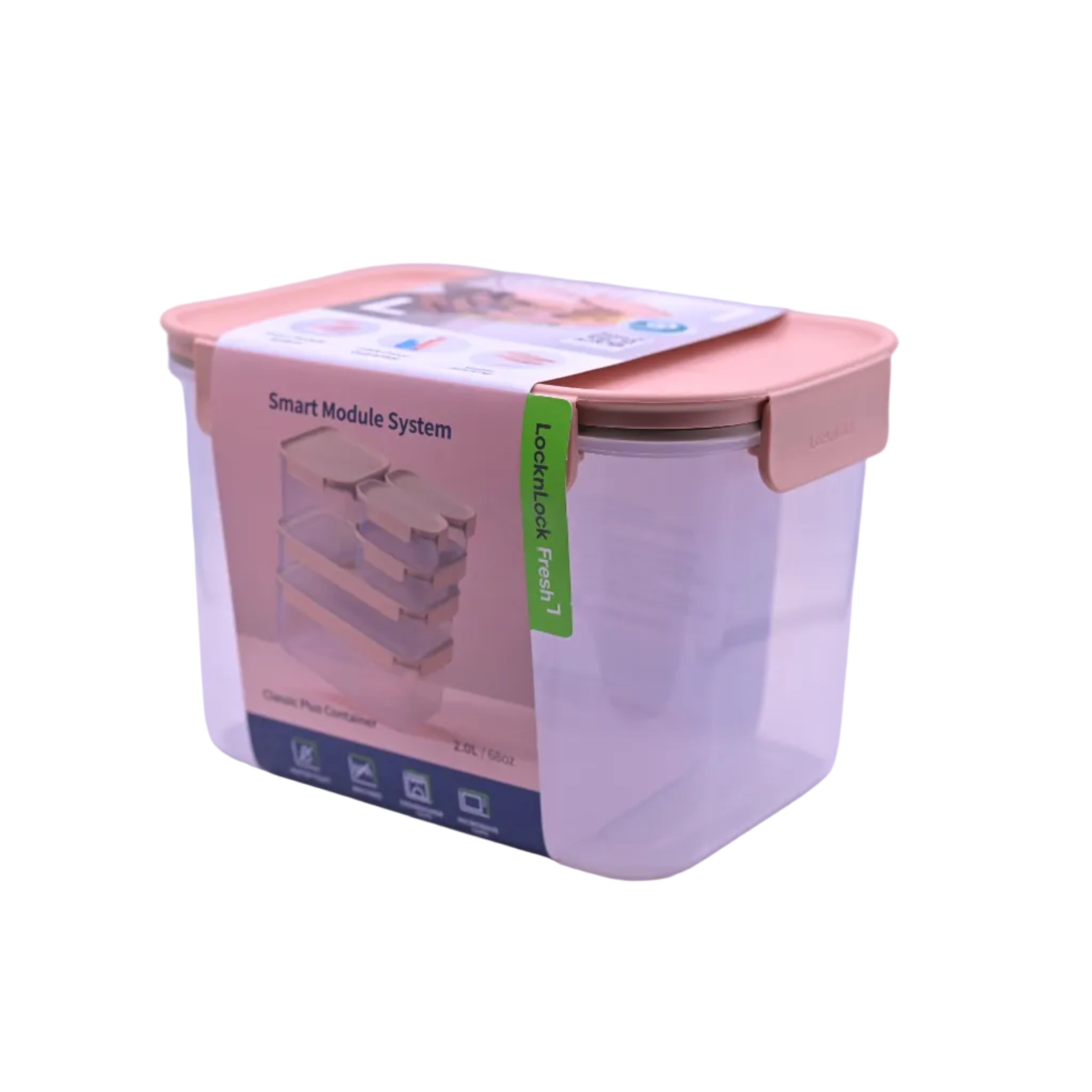 Classic Plus Rectangular Storage Container 2.0L PIK LHPL405PIK