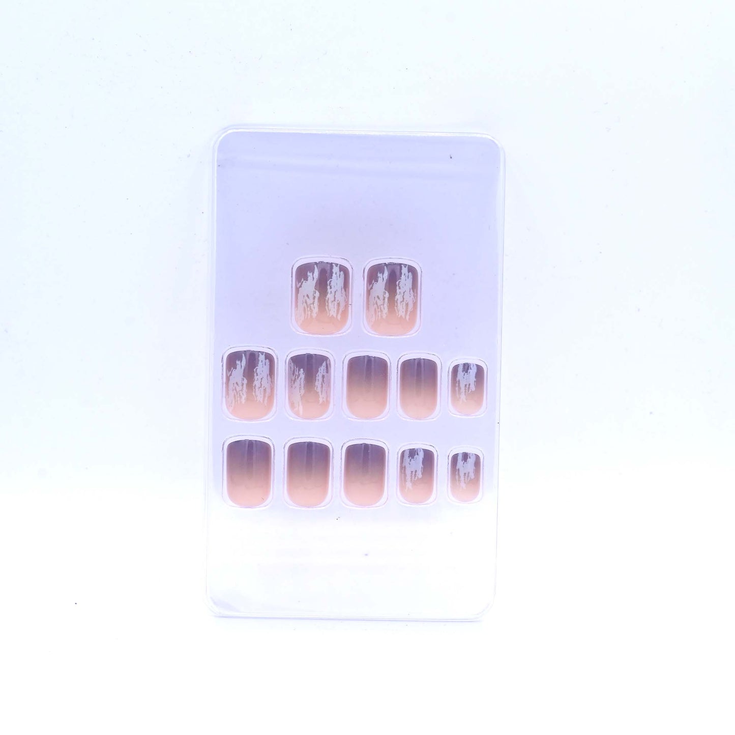 Trendy Nails TD 157 LMU 015   Reusable Press On Nails Set