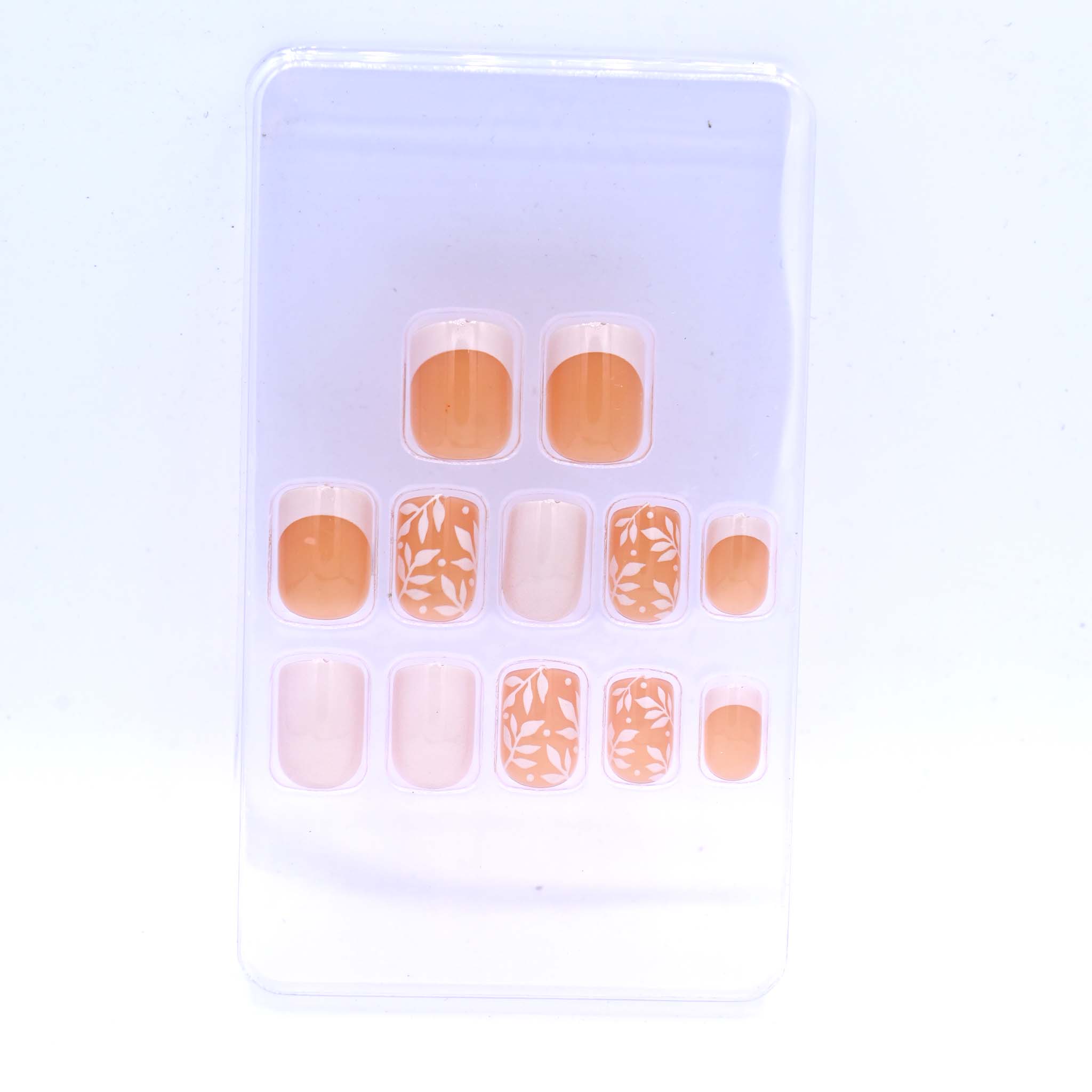 Trendy Nails TD 157 LMU 016   Reusable Press On Nails Set