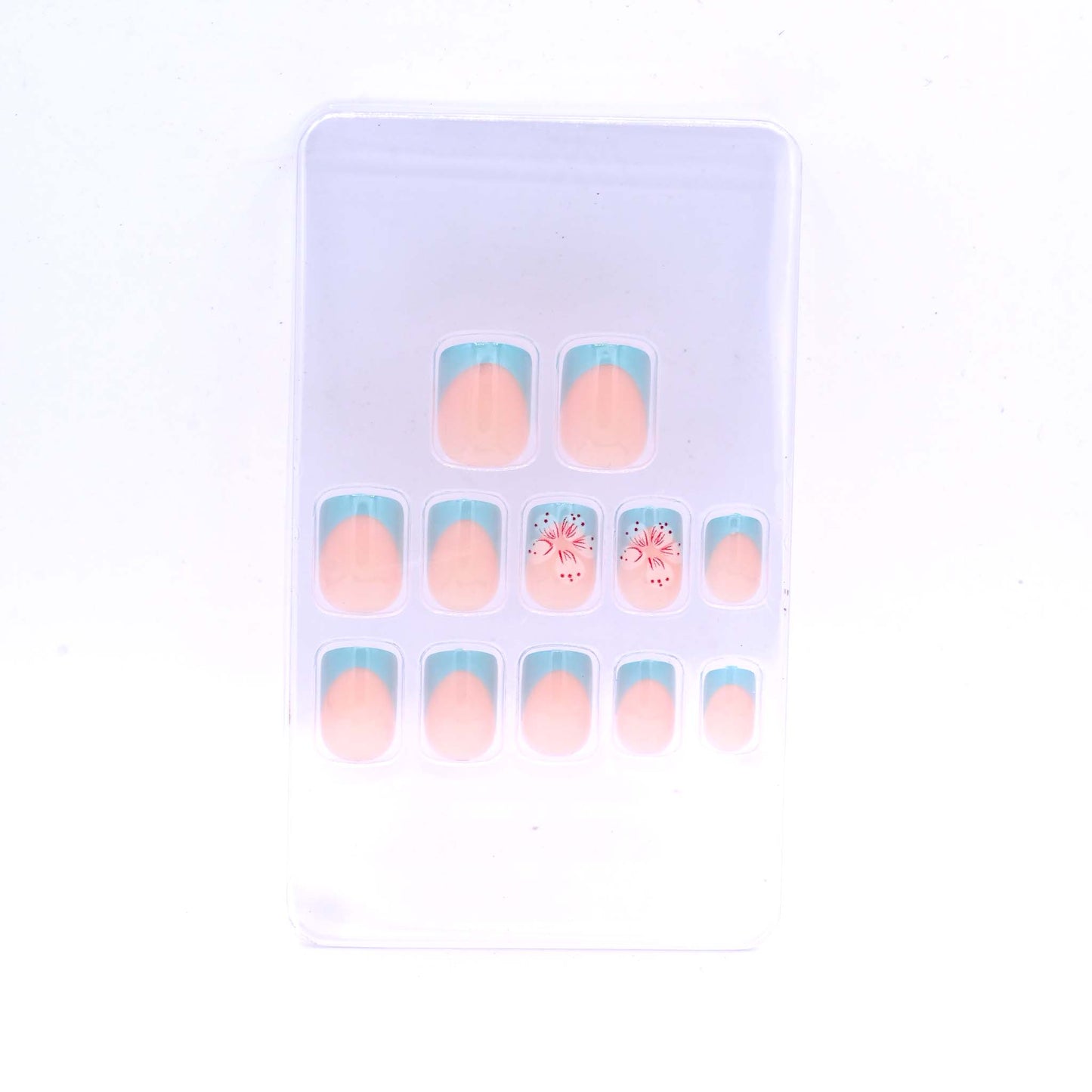 Trendy Nails TD 157 LMU 012   Reusable Press On Nails Set