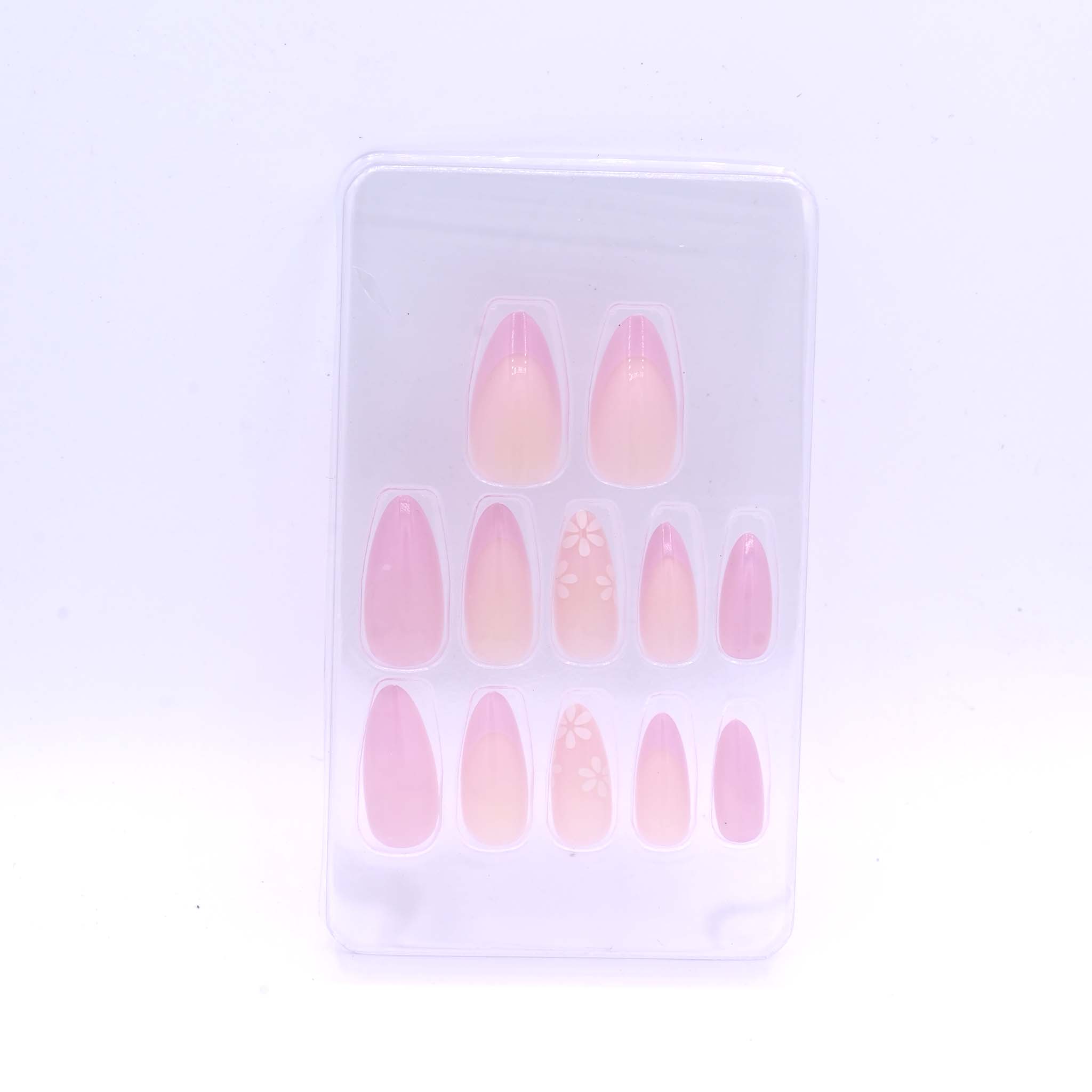 Trendy Nails TD 157 LMU 028   Reusable Press On Nails Set