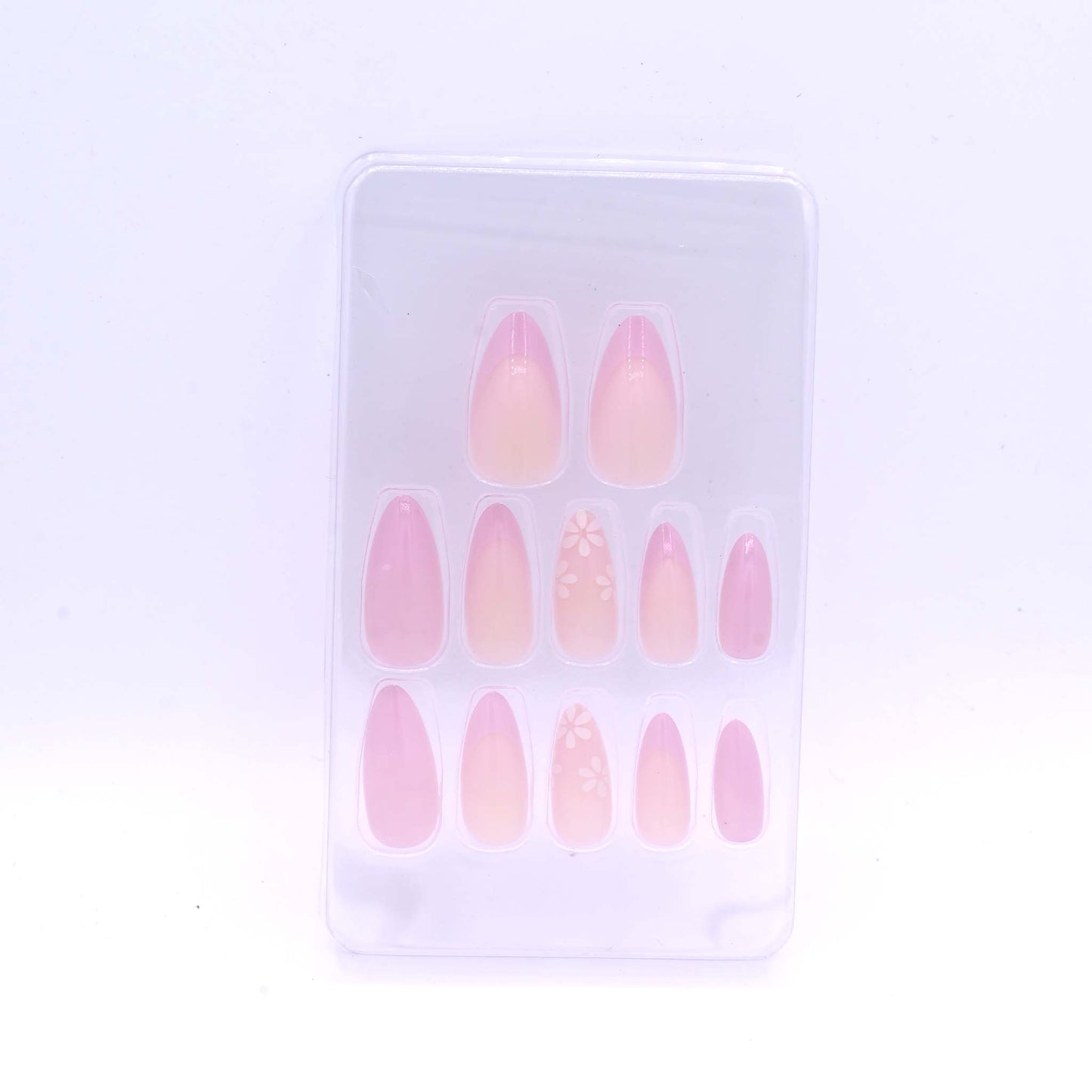 Trendy Nails TD 157 LMU 028   Reusable Press On Nails Set