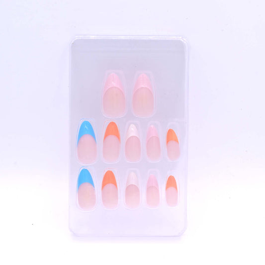 Trendy Nails TD 157 LMU 022   Reusable Press On Nails Set