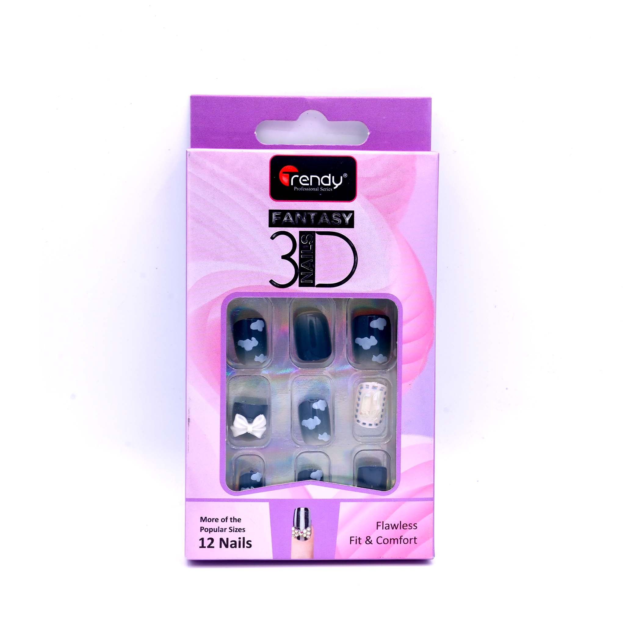 Trendy Nails 3D TD 156  Decorative 3D Nail Art Set for Stylish and Glamorous Manicures