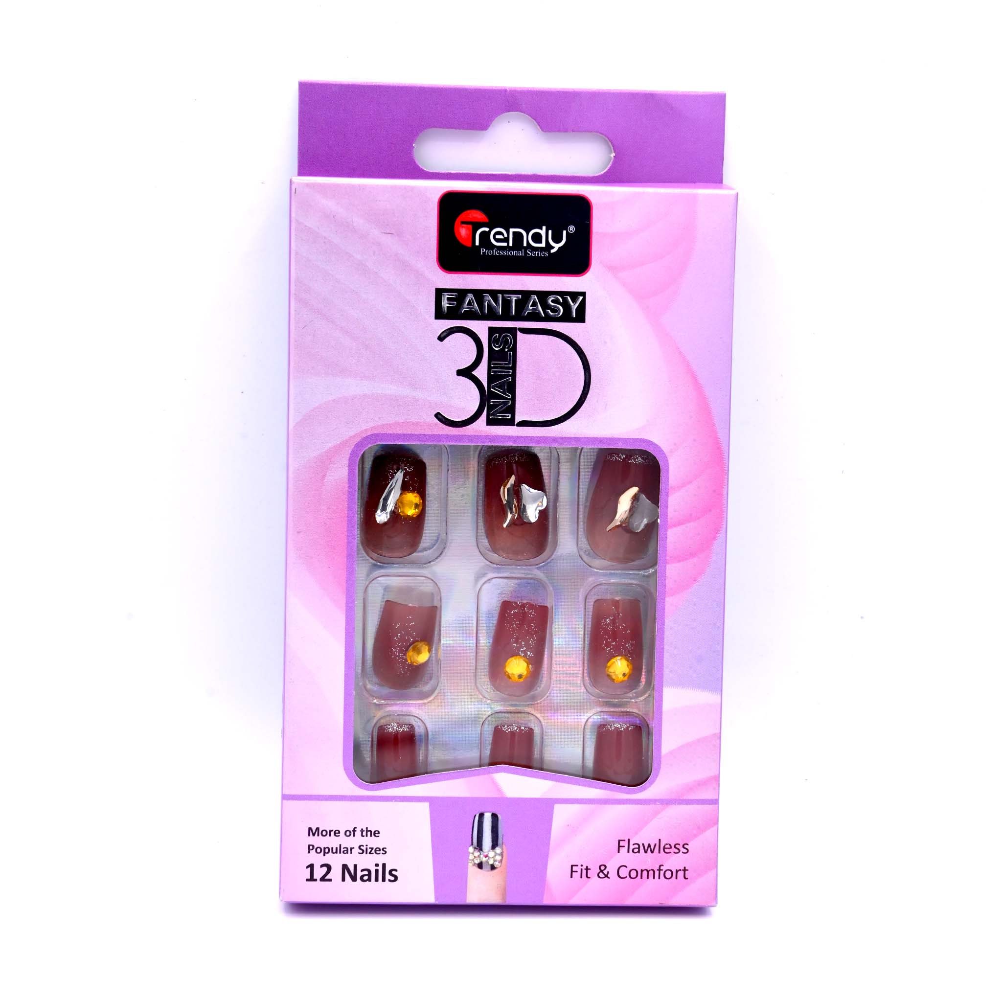 Trendy Nails 3D TD 156  Decorative 3D Nail Art Set for Stylish and Glamorous Manicures
