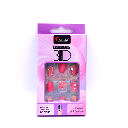 Trendy Nails 3D TD 156  Decorative 3D Nail Art Set for Stylish and Glamorous Manicures