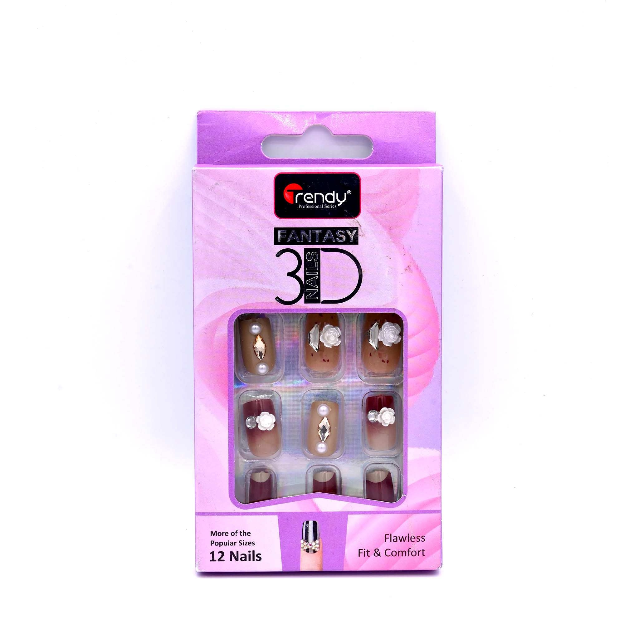 Trendy Nails 3D TD 156  Decorative 3D Nail Art Set for Stylish and Glamorous Manicures