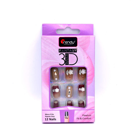 Trendy Nails 3D TD 156  Decorative 3D Nail Art Set for Stylish and Glamorous Manicures
